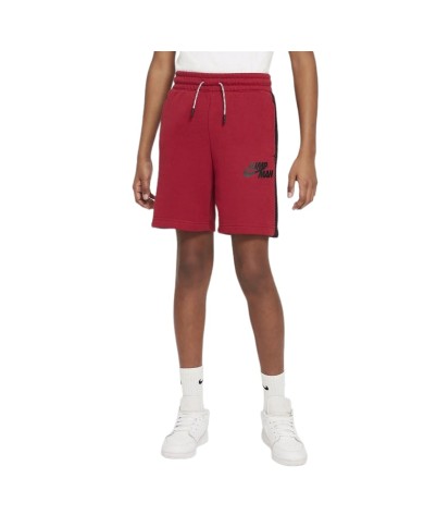 Pantaloncino da Ragazzo Jordan Bermuda Jumpan Rosso Nero 95B452R78