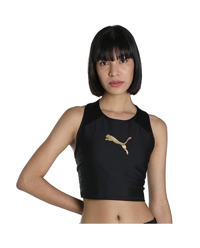 Canotta da Donna Puma Fit Eversculpt Tank Fitness Nero 52217851 Canotta da Donna Puma Fit Eversculpt Tank Fitness Nero 52217851