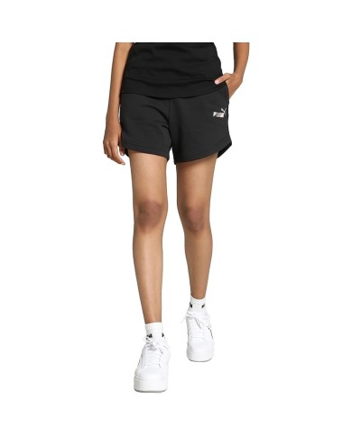 Pantaloncino da Donna Puma Essentials + Love is Love Short Nero 67367401 Pantaloncino da Donna Puma Essentials + Love is Love Short Nero 67367401