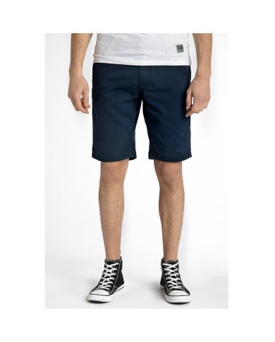 Bermuda da Uomo Phil Miller PHM211PR013 in Cotone Twill 220gr Navy Bermuda da Uomo Phil Miller PHM211PR013 in Cotone Twill 220gr Navy