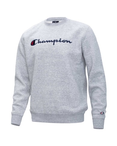 Felpa Girocollo Champion Legacy American Classics Fleece Grigia 219204EM021 Felpa Girocollo Champion Legacy American Classics Fleece Grigia 219204EM021