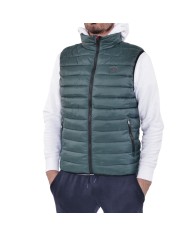 Piumino Smanicato con Zip Admiral da Uomo Verde Ultraleggero AD2822AW095 Piumino Smanicato con Zip Admiral da Uomo Verde Ultraleggero AD2822AW095
