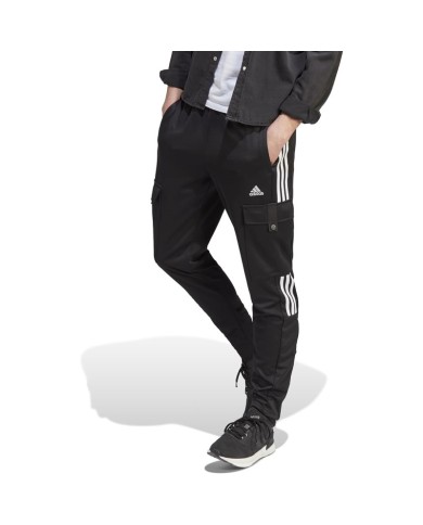 Pantalone da Uomo Adidas Tiro Cargo Nero Bianco Aeroready IA3067 Pantalone da Uomo Adidas Tiro Cargo Nero Bianco Aeroready IA3067