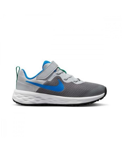 Scarpe da Bambino Nike Revolution 6 PSV Sneakers Grigio Blu DD1095008 Scarpe da Bambino Nike Revolution 6 PSV Sneakers Grigio Blu DD1095008