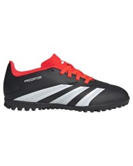 Scarpe da Calcetto Adidas Predator Club Tf Junior Turf Nero Rosso IG5437