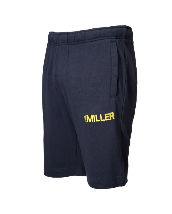 Bermuda Phil Miller PHM234PR013 Blu da Uomo in Cotone Bermuda Phil Miller PHM234PR013 Blu da Uomo in Cotone