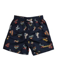 Costume Boxer da Mare per Ragazzi Phil Miller PHM250PR035 Blu Costume Boxer da Mare per Ragazzi Phil Miller PHM250PR035 Blu